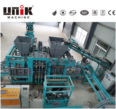 Zementu blokeak fabrikatzeko makina