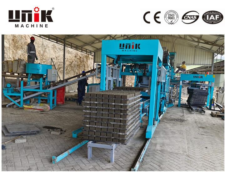 Brick Machine Lineaz kanpoko sistema kubikoa